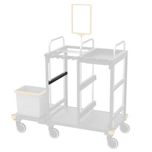 Traversa VERMOP unilaterală cu 2 pene, 50 x 3 x 3 cm