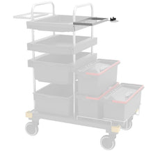 Suport VERMOP pentru centru chimic cu suport mâner pe traversă, 34 x 27 x 9 cm