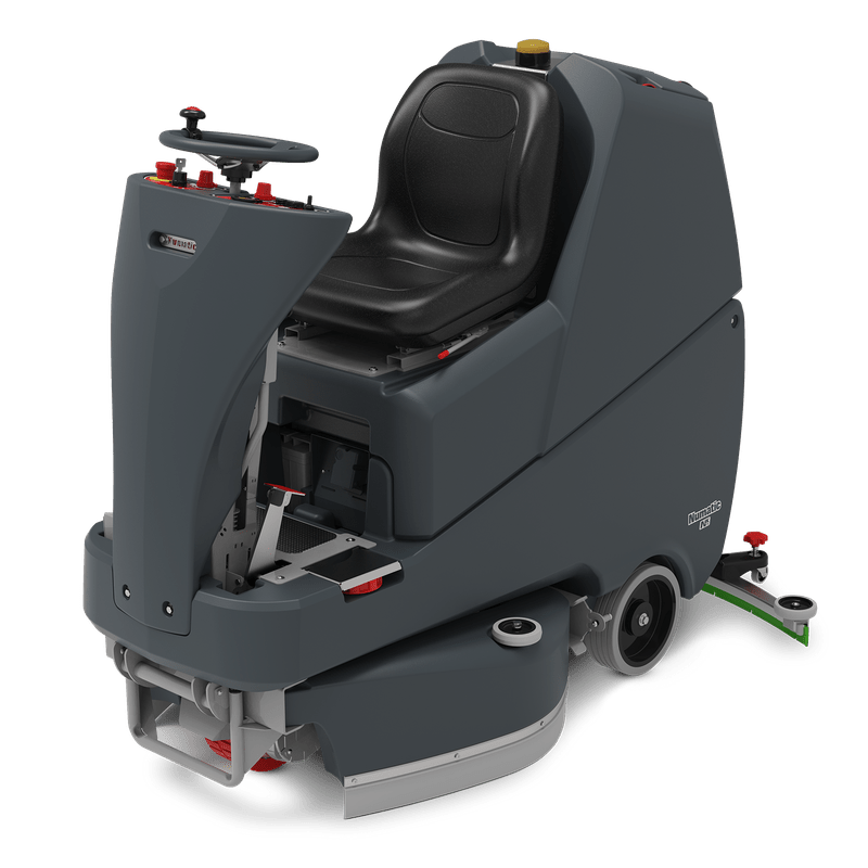 Mașină de spălat cu purtare Numatic TVL850/300T incl. încărcător și perii TenTec roșii | Pachet (1 bucata)