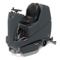 Mașină de spălat cu purtare Numatic TVL850/300T incl. încărcător și perii TenTec roșii | Pachet (1 bucata)