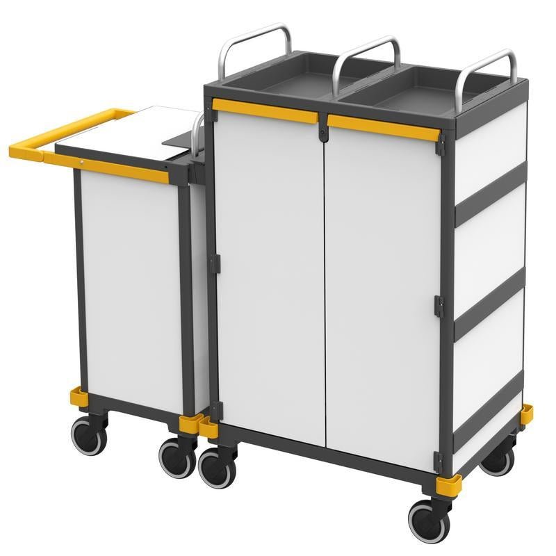 VERMOP Equipe H1 detașabil, Platinum White, 130 x 56 x 136 cm | 1 bucată 