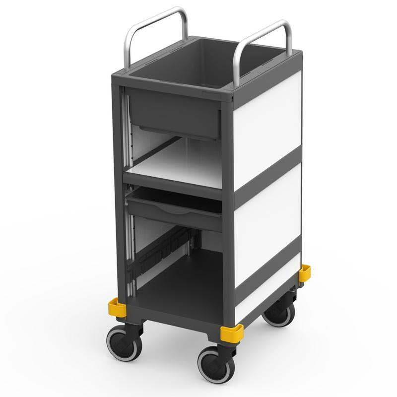 Minibar VERMOP Equipe mic relansare galben, 46 x 56 x 112 cm