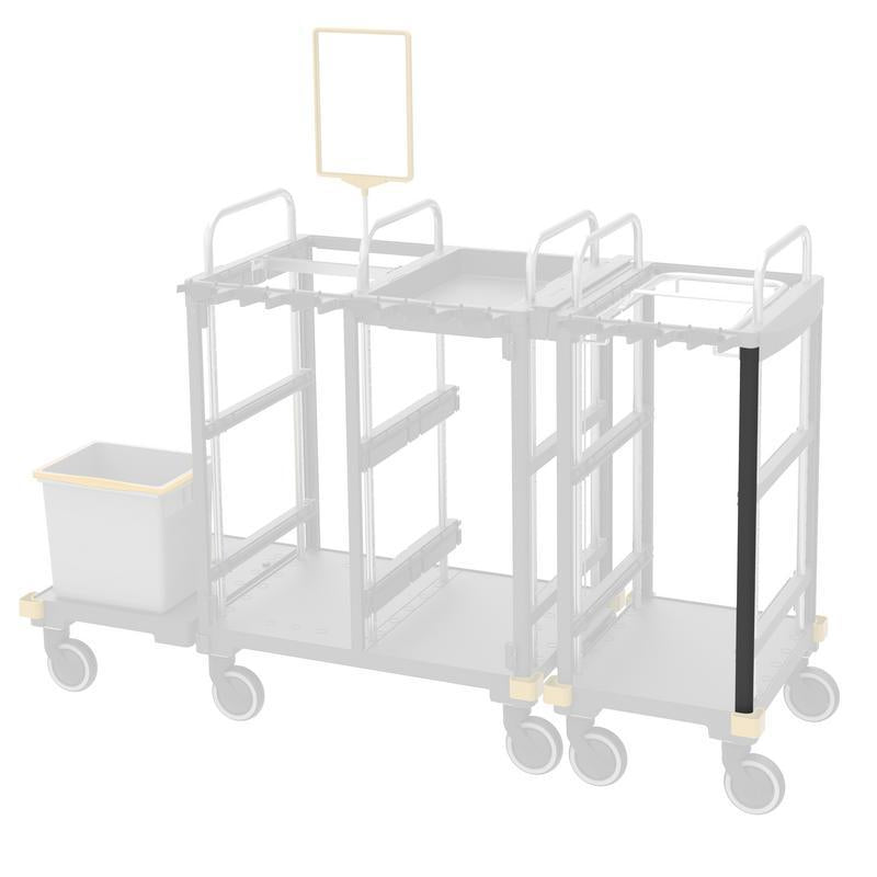 VERMOP profil colț, antracit 735mm, 74 x 4 x 2 cm | 1 bucată 