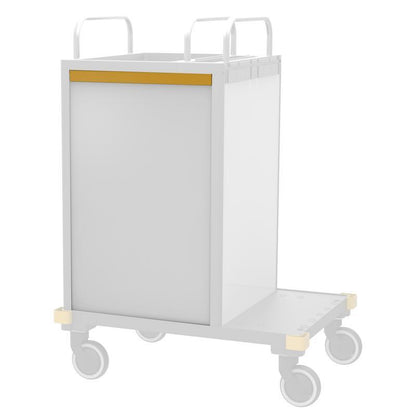 Panou din spate VERMOP H+ Toolbox Platinum White, 738 x 48 cm