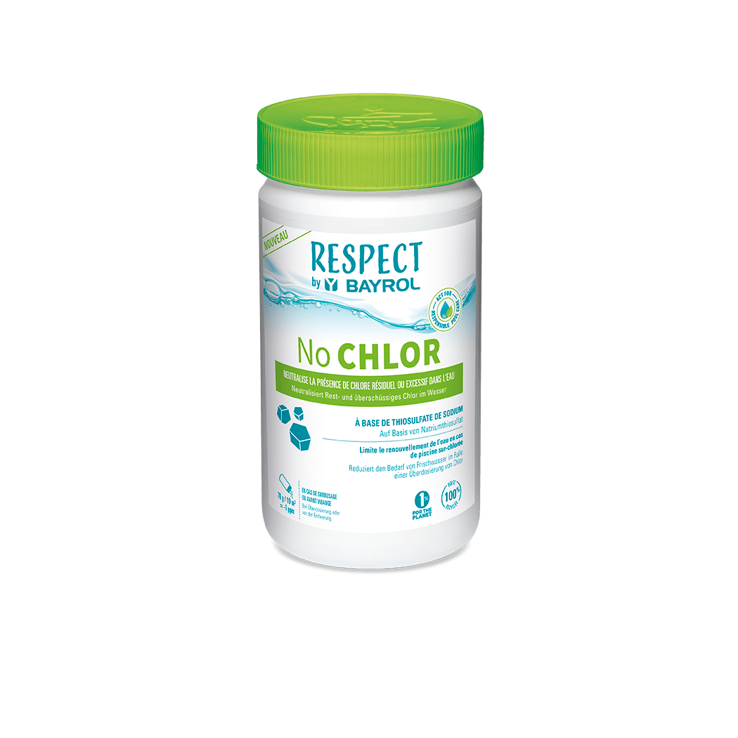 BAYROL Fără CLOR Neutralizarea eficientă a dezinfectanților