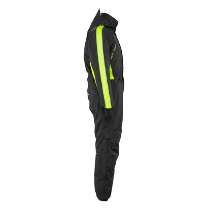 Salopetă cu buzunare pentru genunchi, combinație ușoară de iarnă, negru/galben hi-vis