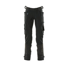 Pantaloni cu buzunare pentru genunchi din Dyneema, pantaloni stretch, negri