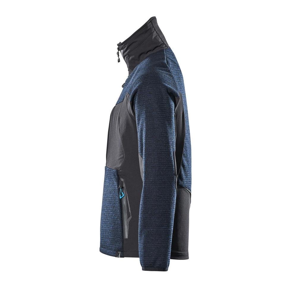 Jacheta, tricotata, cu cardigan cu membrana