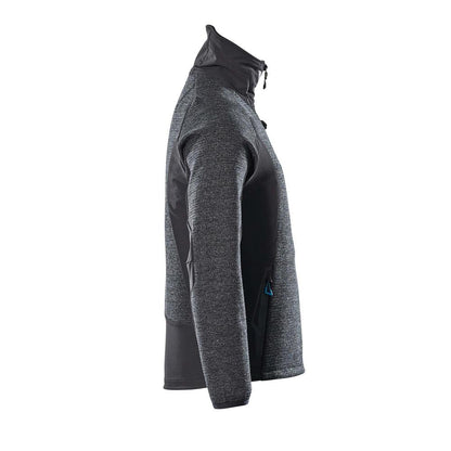 Jacheta, tricotata, cu cardigan cu membrana