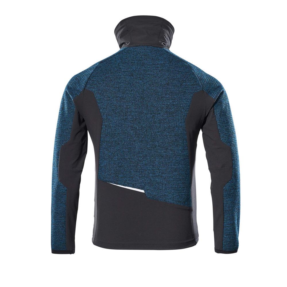 Jacheta, tricotata, cu cardigan cu membrana