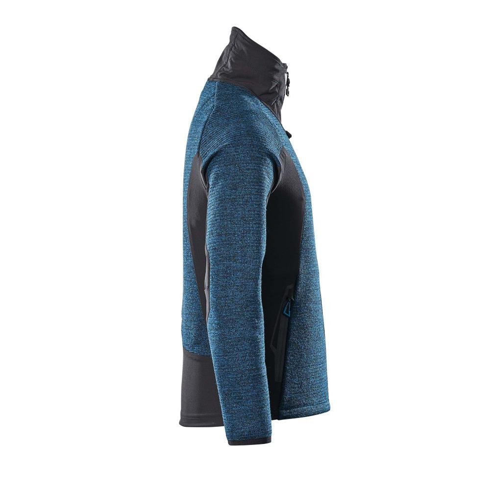 Jacheta, tricotata, cu cardigan cu membrana