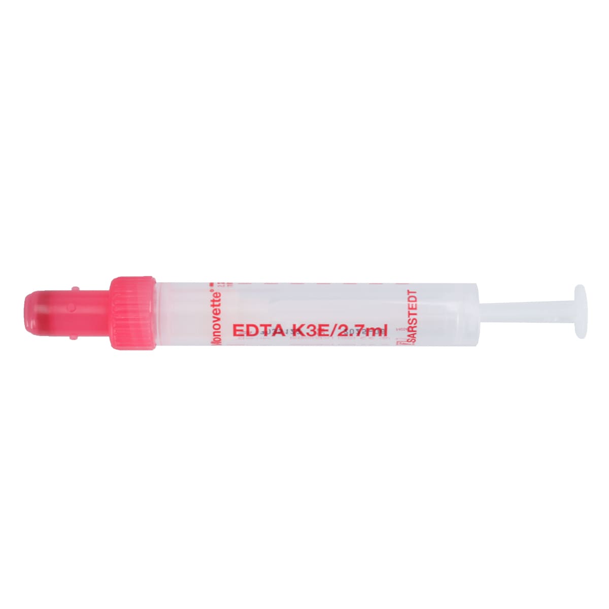 S-Monovette, cu etichetă de hârtie, capac violet, 2,7 ml hematologie potasiu/EDTA | Pachet (500 bucăți)
