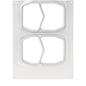 Caseta DF15/25 2-comp de la Duni GmbH este o tavă metalică cu două compartimente pentru castronul PP HMR 540/400 ml. Designul său unghiular și suprafața netedă, reflectorizantă, o fac perfectă pentru prezentarea stilată a alimentelor și depozitarea în gastronomie.