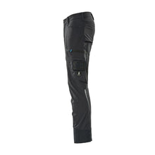 Pantaloni, ULTIMATE STRETCH, pantaloni usori, negru-albastru