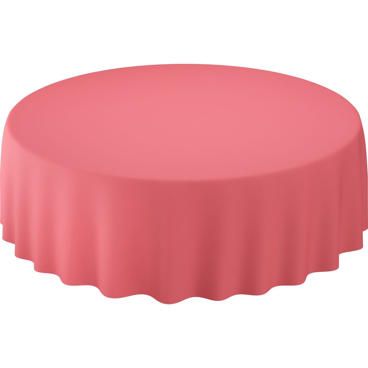 Fețele de masă Evolin Ø 240 cm rotunde de la Duni GmbH sunt dintr-un material elegant, de culoare roz uni, care se drapează minunat peste mesele rotunde - perfecte ca față de masă stilată pentru ocazii deosebite.