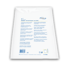 Mănușă de spălat MaiMed nuturi moi, alb nesteril, din lână, 50 buc/sac de polietilenă | Pachet (50 bucăți)