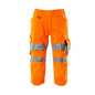 Pantaloni trei sferturi cu buzunare pentru genunchi Pantaloni trei sferturi