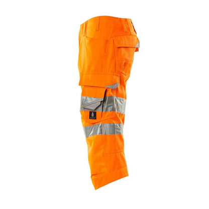 Pantaloni trei sferturi cu buzunare pentru genunchi Pantaloni trei sferturi