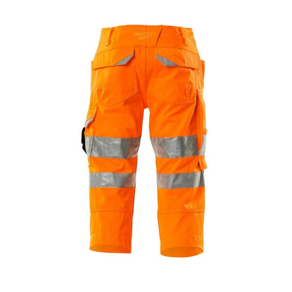 Pantaloni trei sferturi cu buzunare pentru genunchi Pantaloni trei sferturi