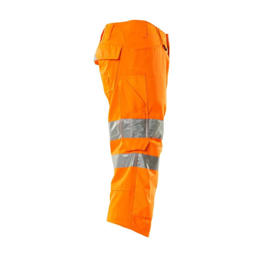 Pantaloni trei sferturi cu buzunare pentru genunchi Pantaloni trei sferturi