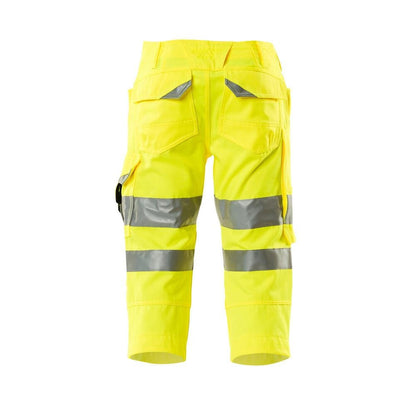 Pantaloni trei sferturi cu buzunare pentru genunchi Pantaloni trei sferturi