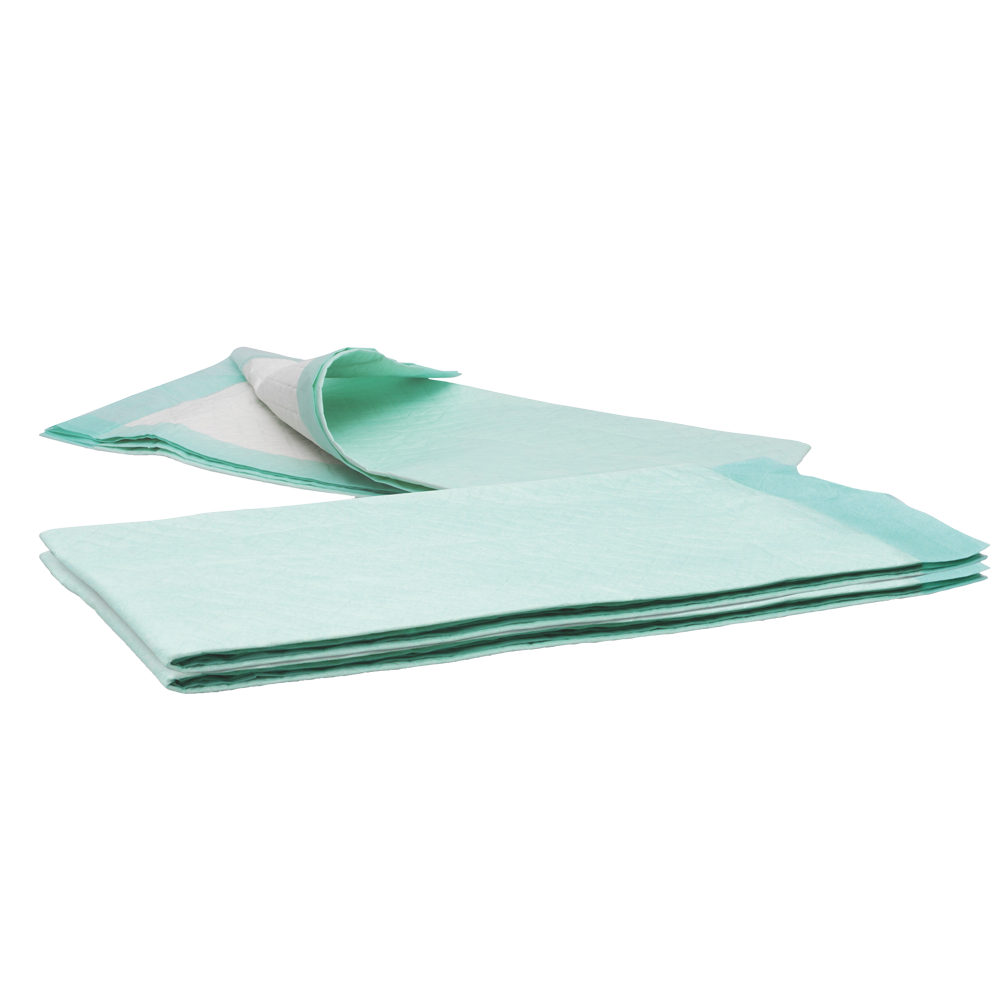 Tampă medicală MaiMed 60x90cm Pernă extra nesterilă Fluff flake 60x90cm 2x25buc/cutie verde | Cutie (50 bucăți)