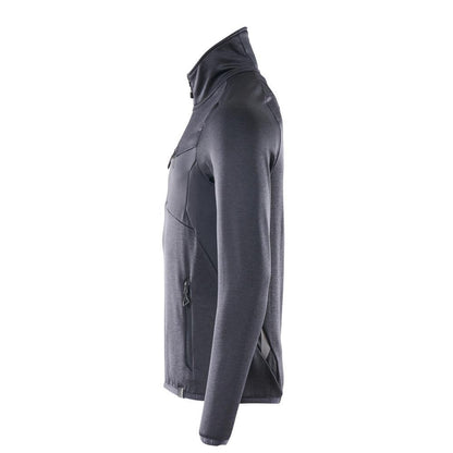 Pulover din fleece cu jachetă scurtă din microfleece cu fermoar