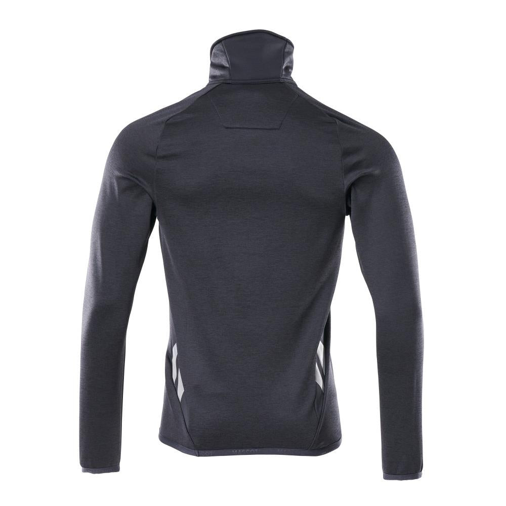 Pulover din fleece cu jachetă scurtă din microfleece cu fermoar