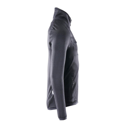 Pulover din fleece cu jachetă scurtă din microfleece cu fermoar