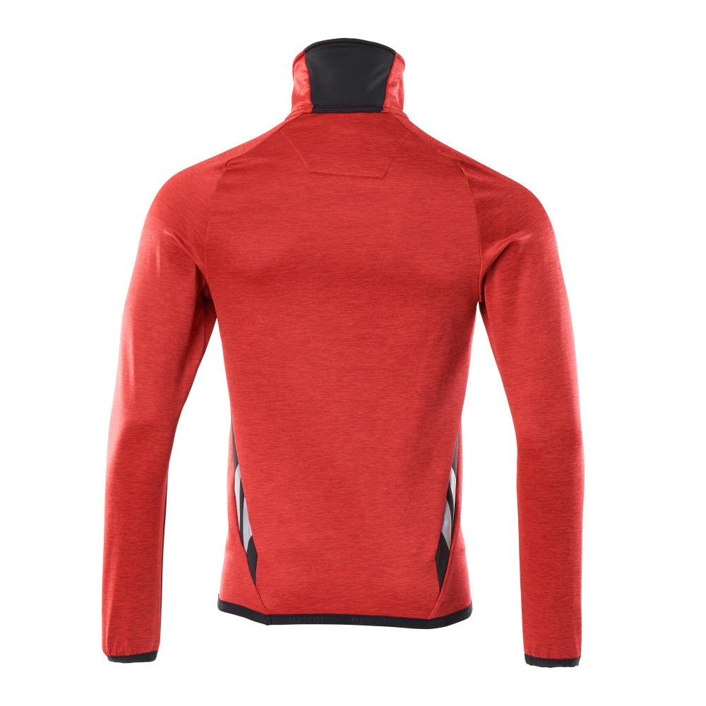 Pulover din fleece cu jachetă scurtă din microfleece cu fermoar