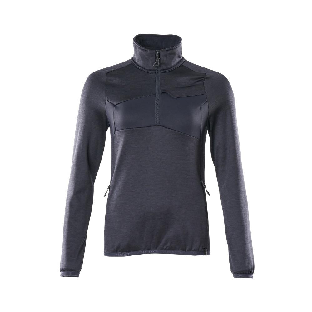 Pulover din fleece cu fermoar scurt, jachetă de damă din microfleece