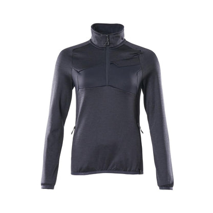 Pulover din fleece cu fermoar scurt, jachetă de damă din microfleece