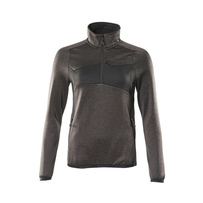 Pulover din fleece cu fermoar scurt, jachetă de damă din microfleece