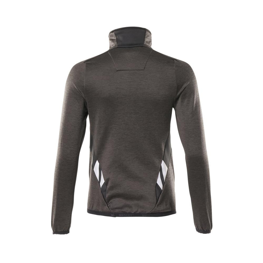 Pulover din fleece cu fermoar scurt, jachetă de damă din microfleece