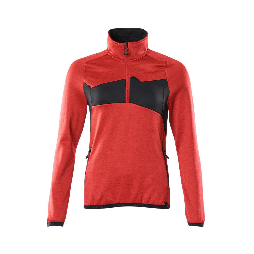 Pulover din fleece cu fermoar scurt, jachetă de damă din microfleece