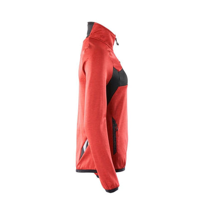 Pulover din fleece cu fermoar scurt, jachetă de damă din microfleece