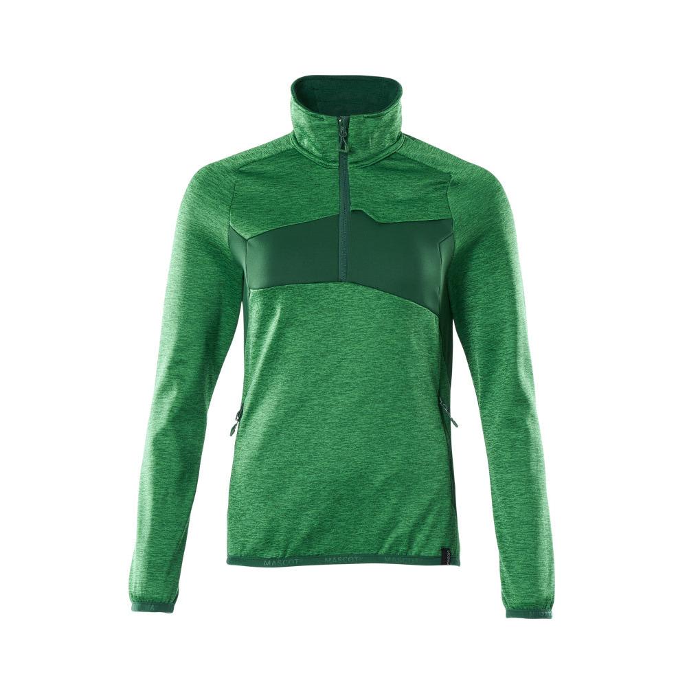 Pulover din fleece cu fermoar scurt, jachetă de damă din microfleece