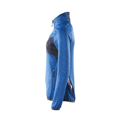 Pulover din fleece cu fermoar scurt, jachetă de damă din microfleece