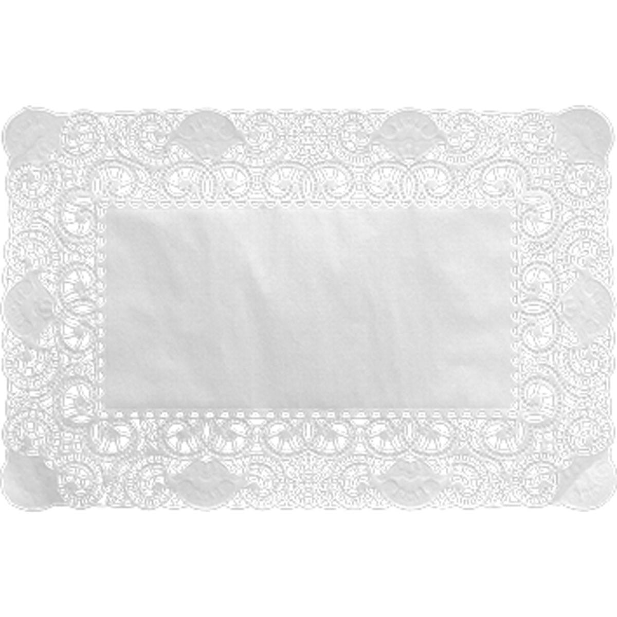 Hârtia decorativă Duni GmbH Spitzen 25x35 cm, albă, are un centru simplu și o margine dantelată ornamentată - ideală pentru decorațiuni elegante. Vândută într-un pachet cu 250 de naproane din hârtie de înaltă calitate.