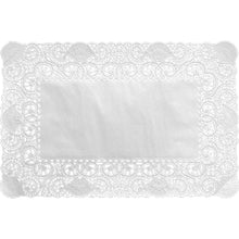 Hârtia decorativă Duni GmbH Spitzen 25x35 cm, albă, are un centru simplu și o margine dantelată ornamentată - ideală pentru decorațiuni elegante. Vândută într-un pachet cu 250 de naproane din hârtie de înaltă calitate.