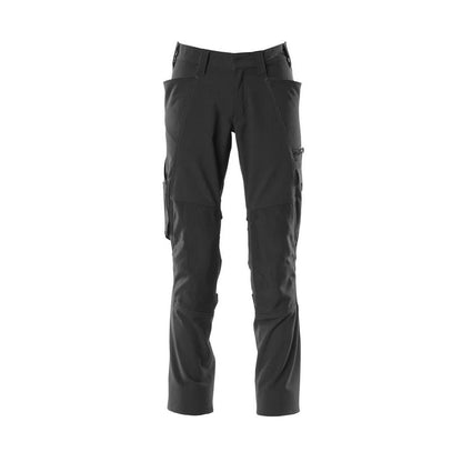 Pantaloni, buzunare pentru genunchi, pantaloni ULTIMATE STRETCH, negri