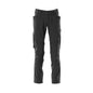 Pantaloni, buzunare pentru genunchi, pantaloni ULTIMATE STRETCH, negri