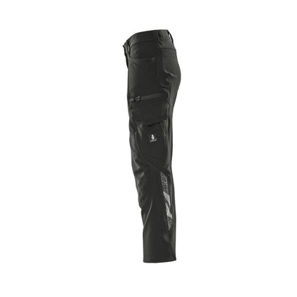 Pantaloni, femei, PERLA, buzunare pentru genunchi, pantaloni stretch