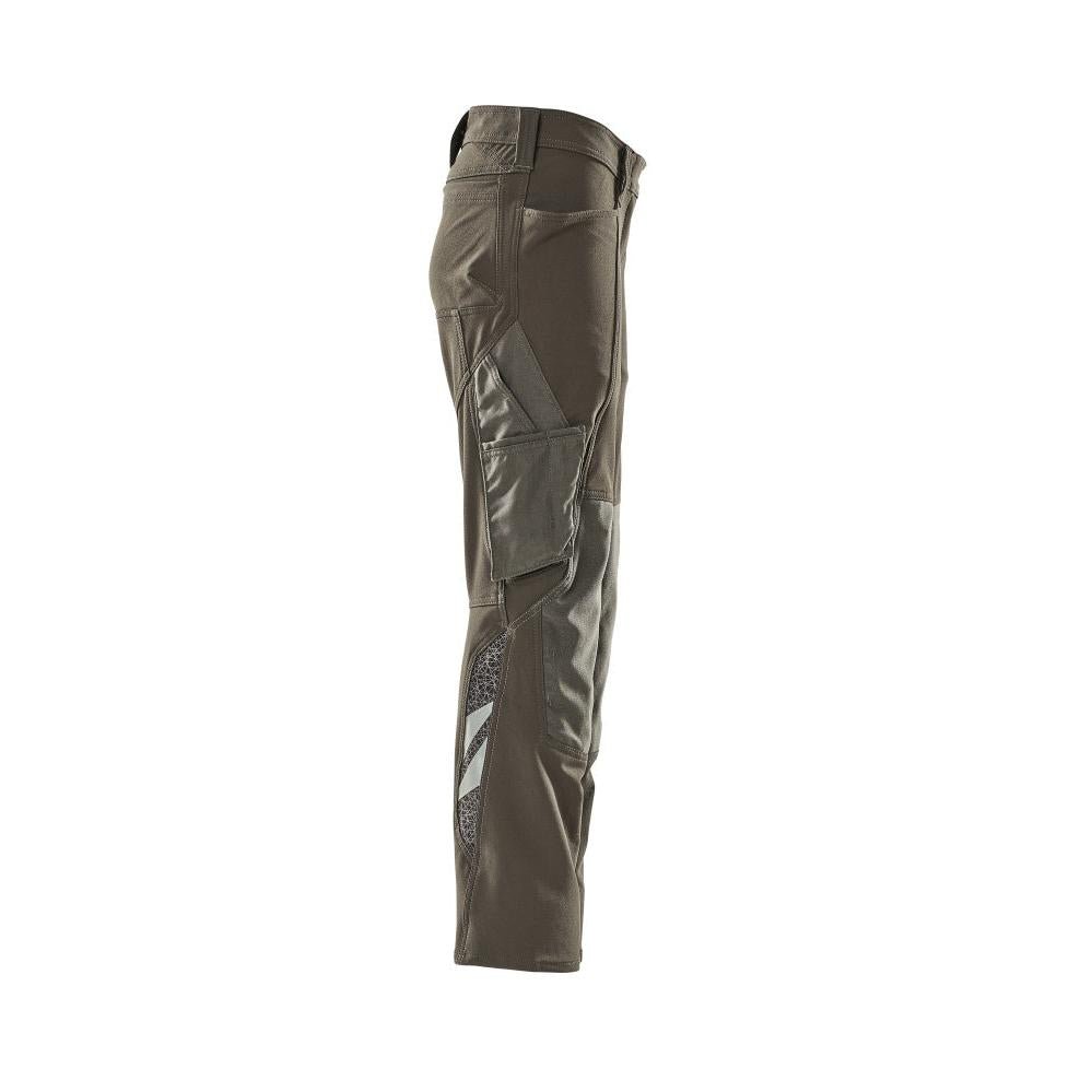 Pantaloni, femei, PERLA, buzunare pentru genunchi, pantaloni stretch