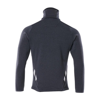 Pulover tricotat cu cardigan cu fermoar