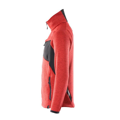 Pulover tricotat cu cardigan cu fermoar