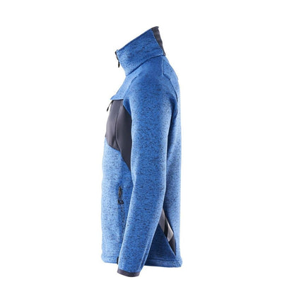 Pulover tricotat cu cardigan cu fermoar
