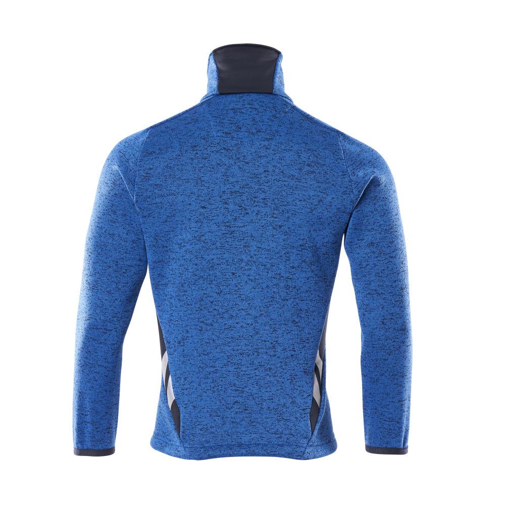 Pulover tricotat cu cardigan cu fermoar