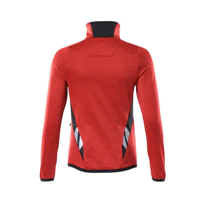 Pulover din lână cu fermoar, jachetă de damă din microfleece