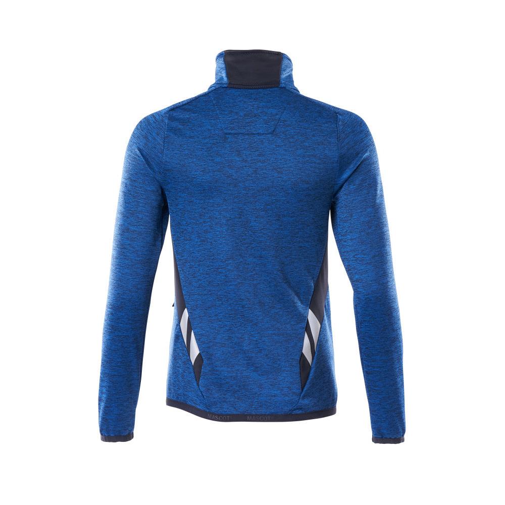 Pulover din lână cu fermoar, jachetă de damă din microfleece